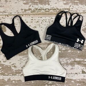 UA Sports Bra Lot Girls XS Under Armour